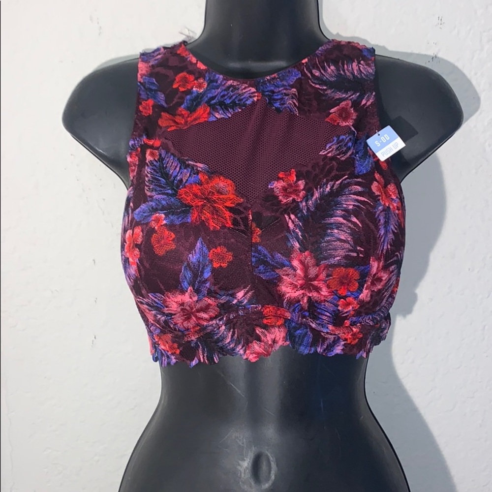 Victorias Secret™️ NWT Multi-Colored Lace Bralette - Picture 1 of 8